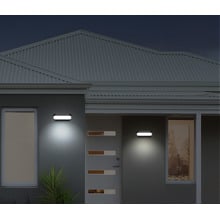 Glans 25cm Aluminium Outdoor Wall Light